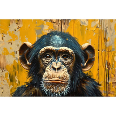 Monkey Oil Canvas